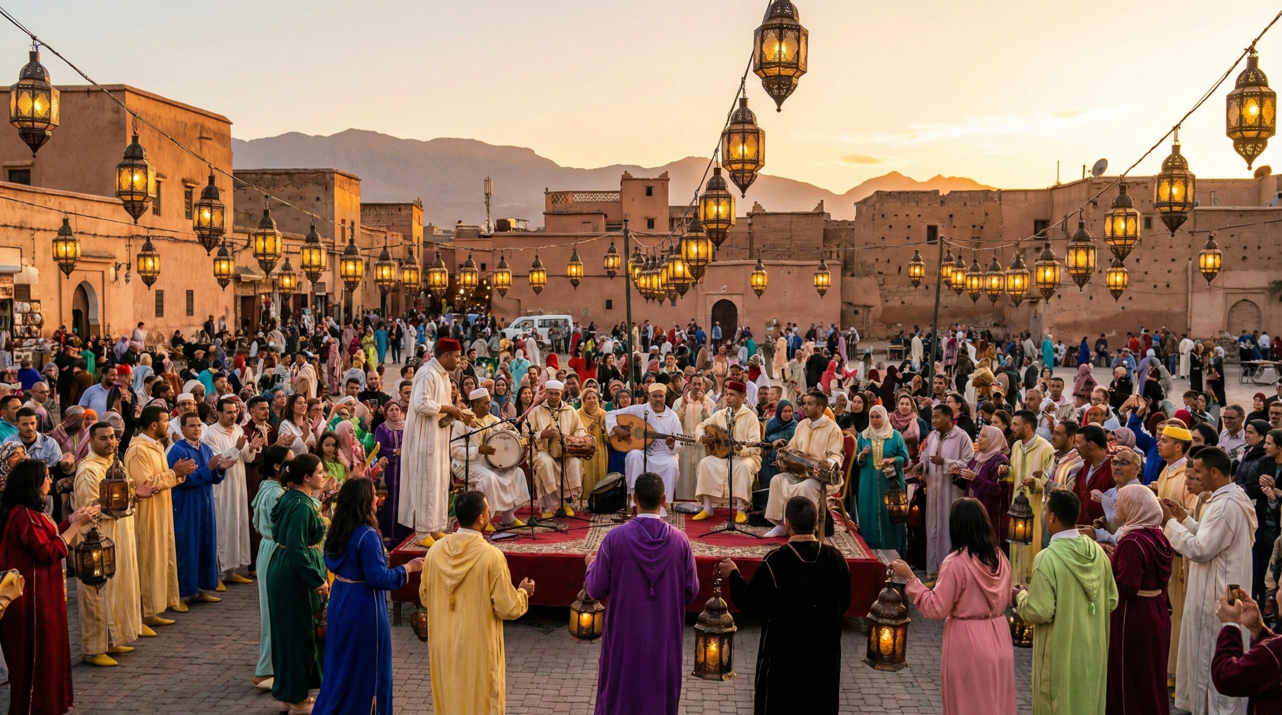 Morocco festivals and events calendar with cultural celebrations