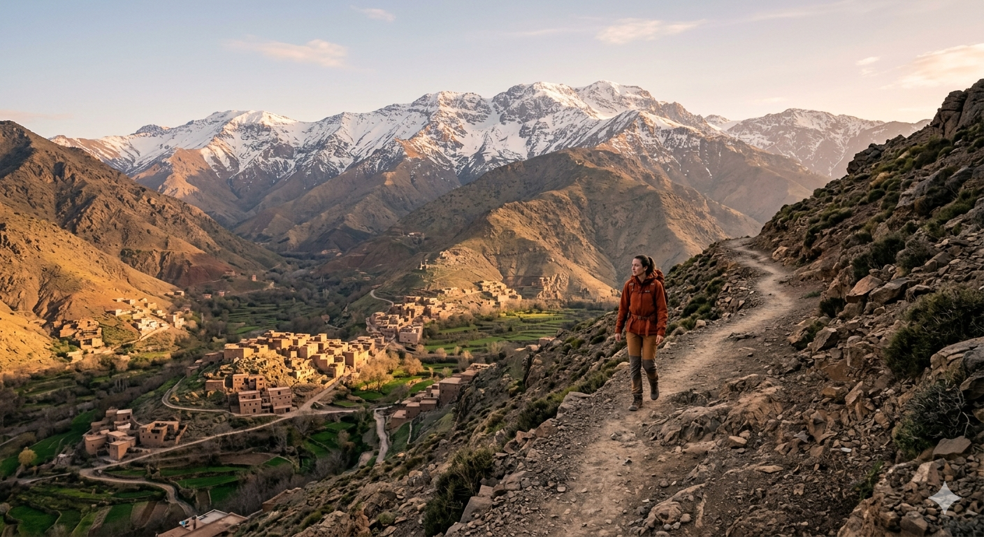 Morocco hiking Atlas Mountains Morocco 2026