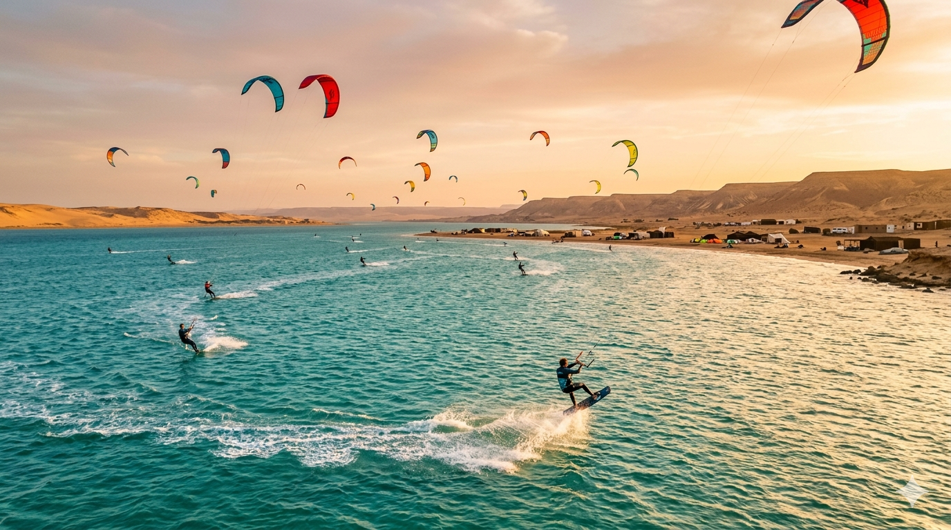 Dakhla kitesurfing Morocco 2026